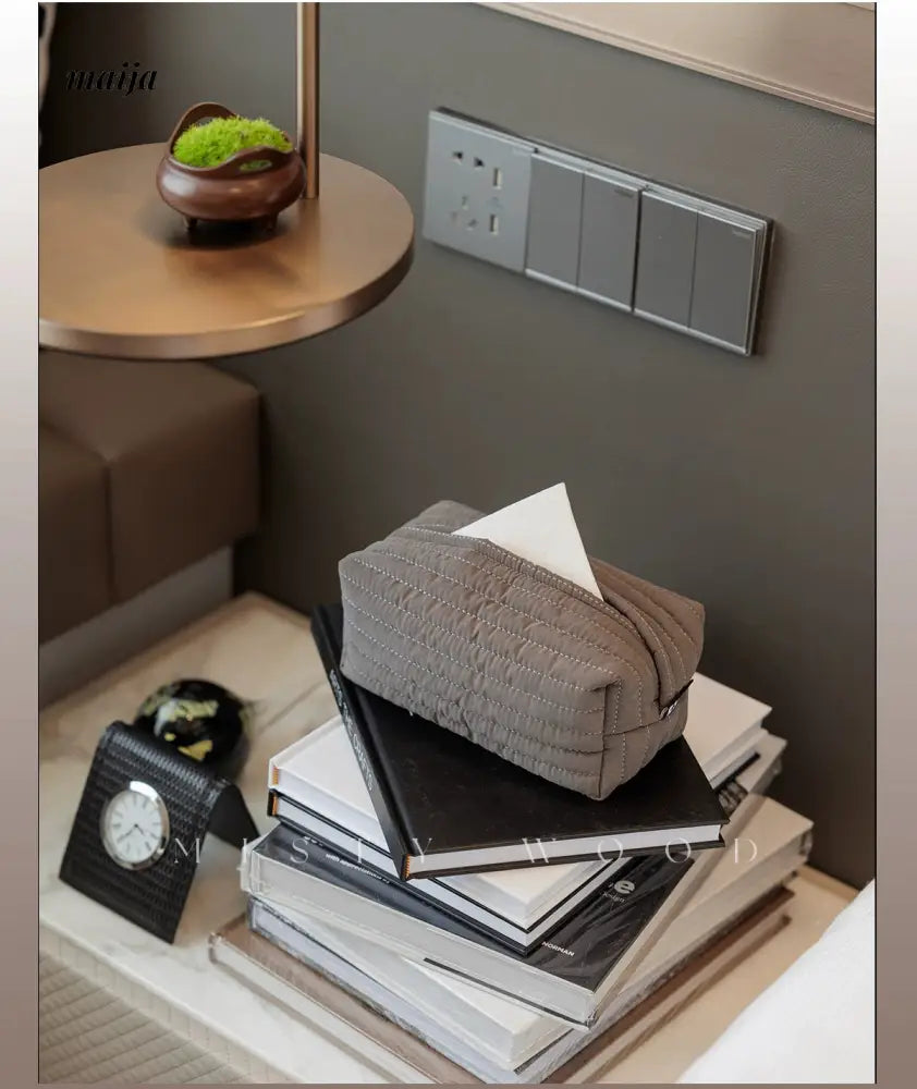 MISTYWOOD Cotton Paper Storage Tissue Box from MISTYWOOD