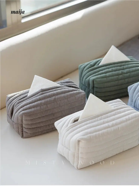 MISTYWOOD Cotton Paper Storage Tissue Box from MISTYWOOD