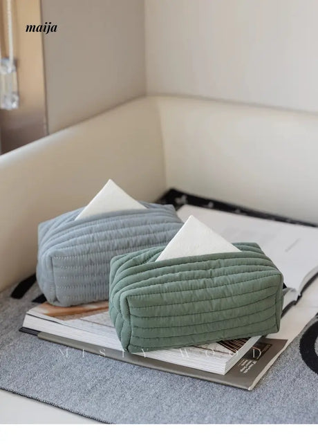 MISTYWOOD Cotton Paper Storage Tissue Box from MISTYWOOD