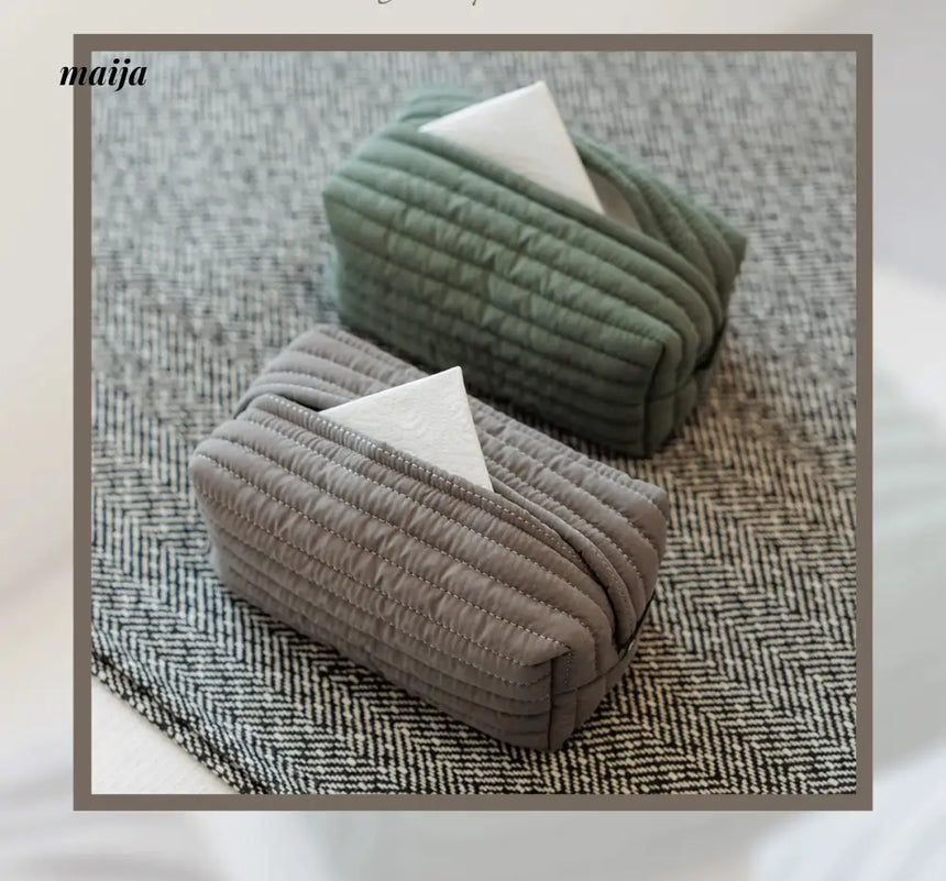 MISTYWOOD Cotton Paper Storage Tissue Box from MISTYWOOD