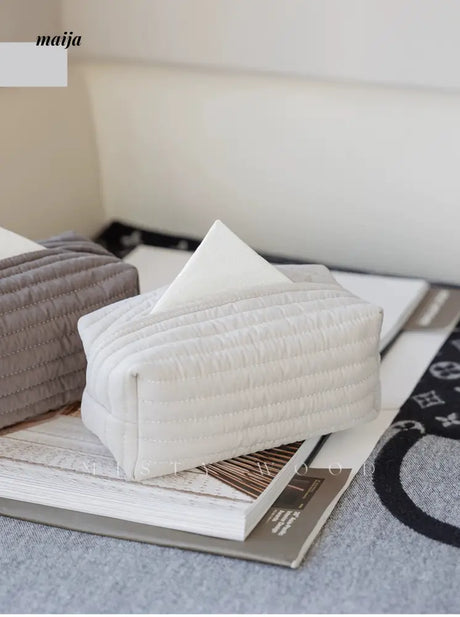 MISTYWOOD Cotton Paper Storage Tissue Box from MISTYWOOD