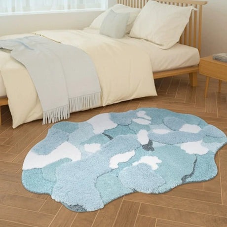 KENZAKI Sakura Snow Washable Rug from KENZAKI