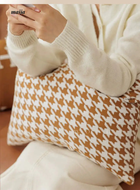 MISTYWOOD Modern Fox Pillow with Raccoon Design from MISTYWOOD