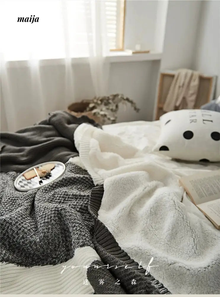 MISTYWOOD Warm Plush Sofa Duvet for Sleep from MISTYWOOD