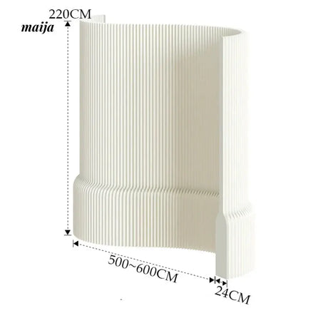 SHIBA Paper Flexible Partition Wall with Ledge from maija