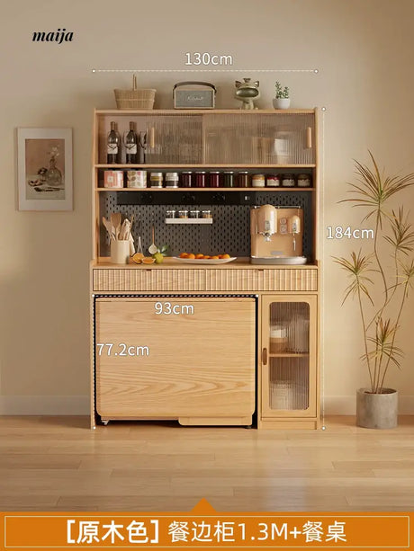 FUYUKI San Diego Retractable Dining Table and Cabinet from FUYUKI