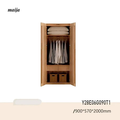 GENJI Brittney Solid Wood Wardrobe from GENJI