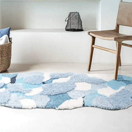 KENZAKI Sakura Snow Washable Rug from KENZAKI