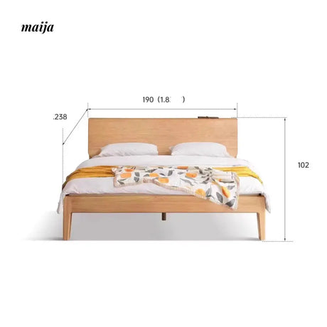 GENJI Arabella Solid Wood Bed from GENJI