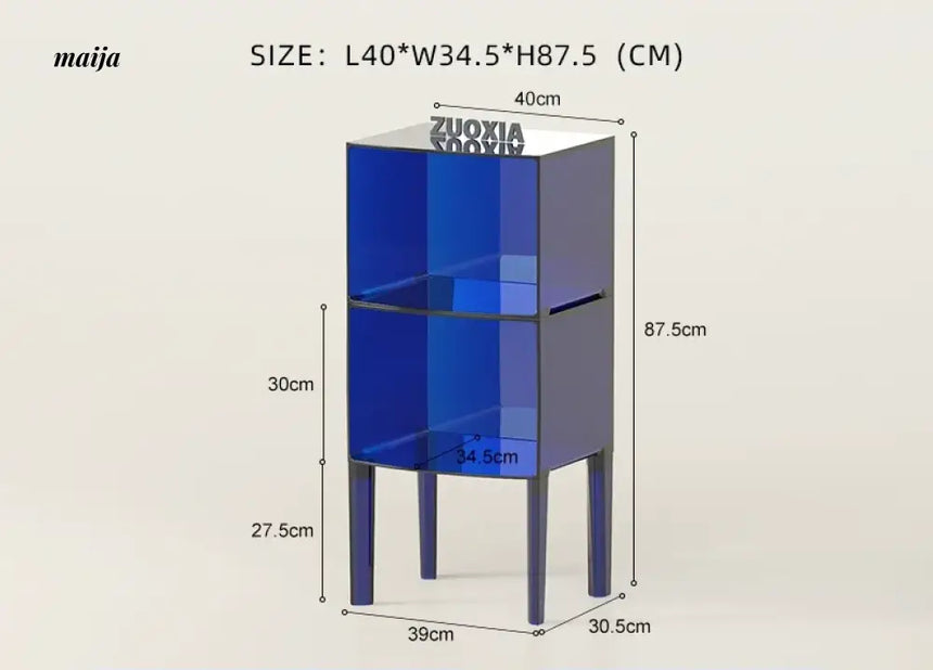 LOWERLEFT Acrylic Minimalist Bedroom Cabinet from HOBBYTREE