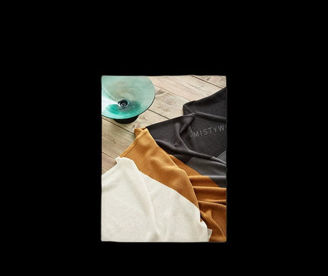 MISTYWOOD Knitted Cotton Duvet for Bed from MISTYWOOD