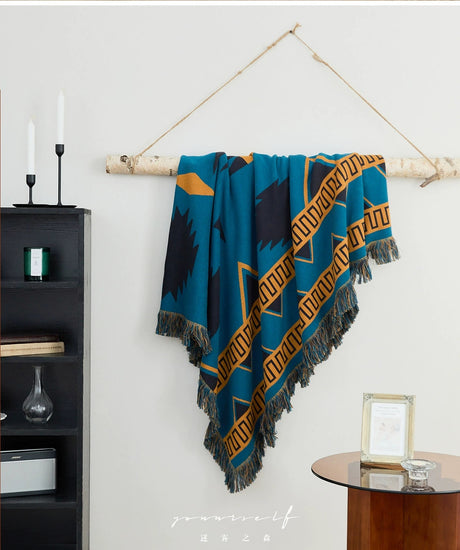 MISTYWOOD Ethnic Cotton Knitted Duvet from MISTYWOOD