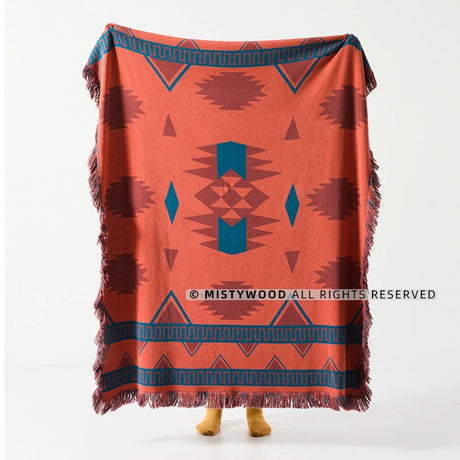MISTYWOOD Ethnic Cotton Knitted Duvet from MISTYWOOD