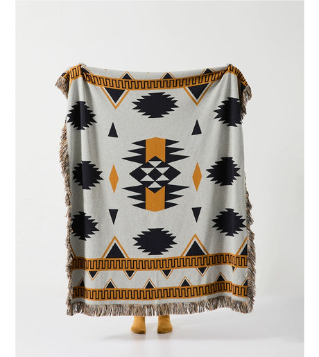 MISTYWOOD Ethnic Cotton Knitted Duvet from MISTYWOOD