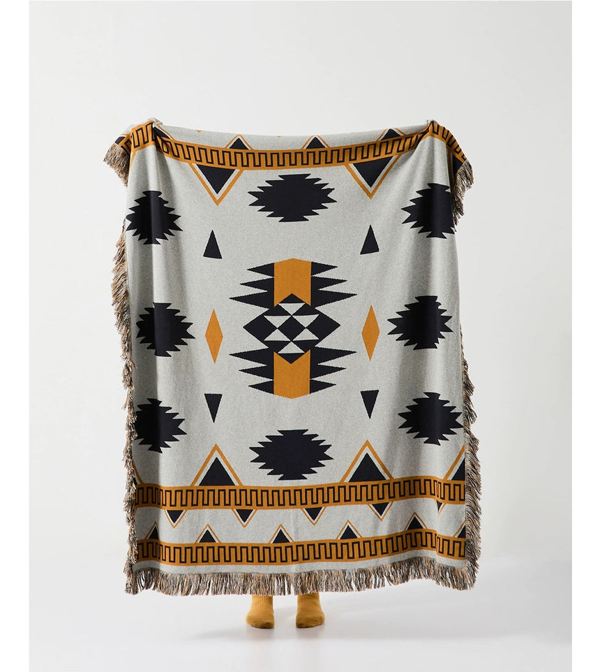 MISTYWOOD Ethnic Cotton Knitted Duvet from MISTYWOOD