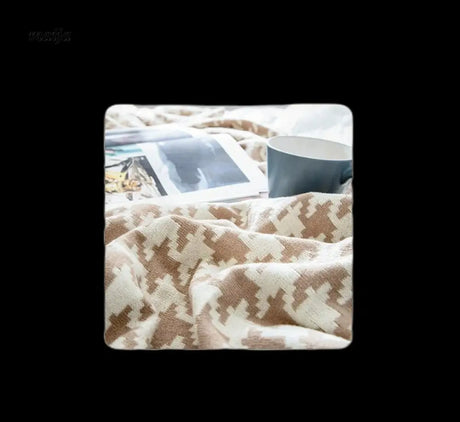 MISTYWOOD Champagne Colored Cotton Sofa Duvet from MISTYWOOD