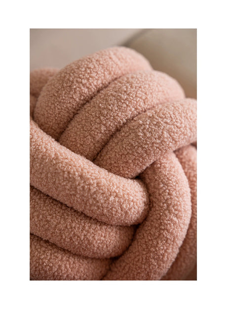 MISTYWOOD Lamb Cashmere Knot Pillow for Sofa from MISTYWOOD
