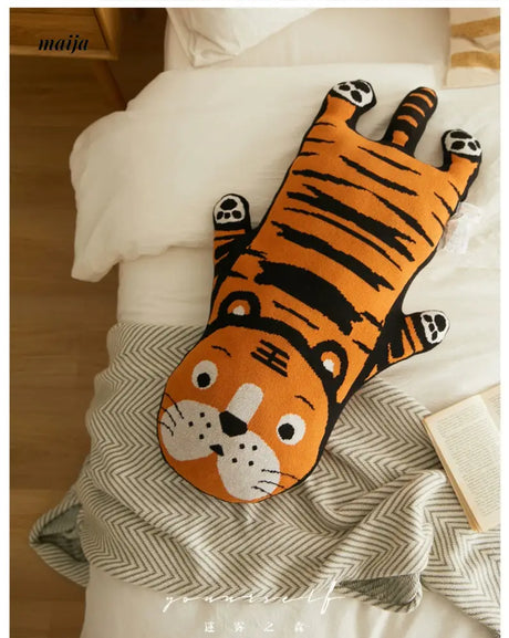 MISTYWOOD Cute Tiger Pillow for Living Room from MISTYWOOD