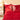 MISTYWOOD Festive Red Wedding Pillow for Living Room from MISTYWOOD