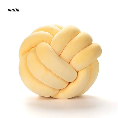 MISTYWOOD Creative Knot Rope Sofa Pillow from MISTYWOOD