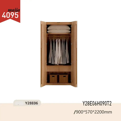 GENJI Brittney Solid Wood Wardrobe from GENJI