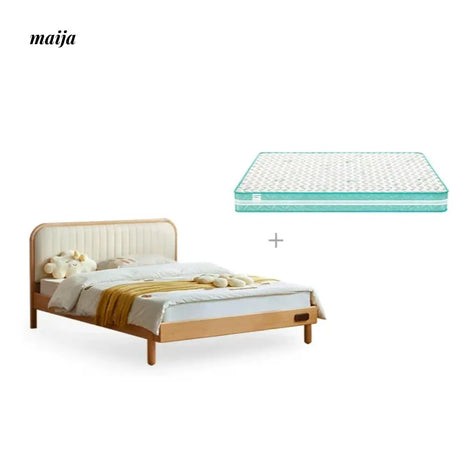 LINSYKIDS Celia Soft Headboard Children's Bed from RZONE