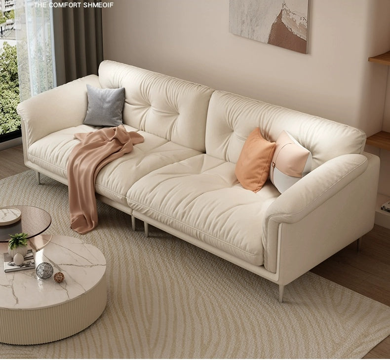 LATE AUTUMN Cream Cloud Sofa with Minimalist Design from LATE AUTUMN