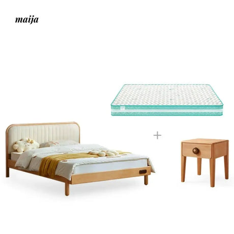 LINSYKIDS Celia Soft Headboard Children's Bed from RZONE