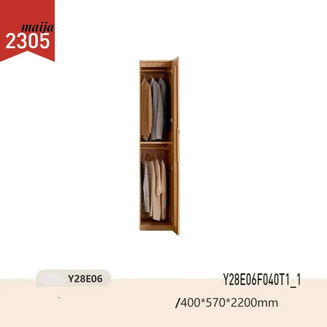 GENJI Brittney Solid Wood Wardrobe from GENJI