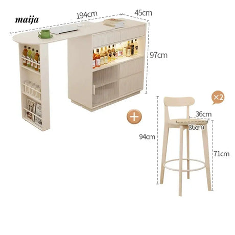 FUYUKI Macon Bar Table from FUYUKI
