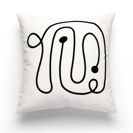 MISTYWOOD Knitted Pilsan Play Car Line Pillow from MISTYWOOD