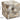 MISTYWOOD Hexagonal Cow Silk Makeup Stool from MISTYWOOD