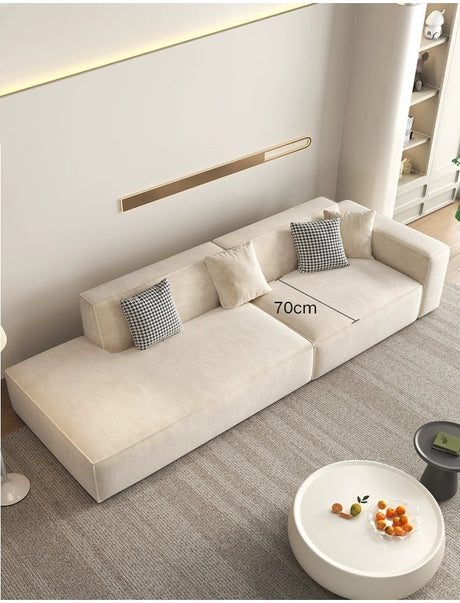 LATE AUTUMN Modern Scandinavian Minimalist Cream Sofa from LATE AUTUMN