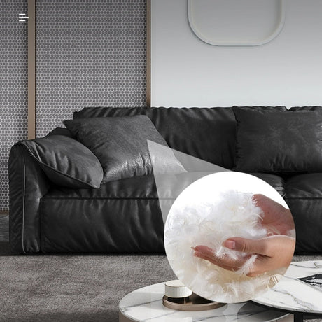 LATE AUTUMN Black Scandinavian Sofa with Modern Design from LATE AUTUMN