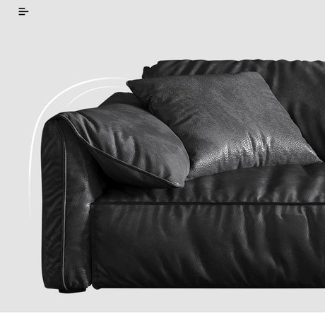 LATE AUTUMN Black Scandinavian Sofa with Modern Design from LATE AUTUMN