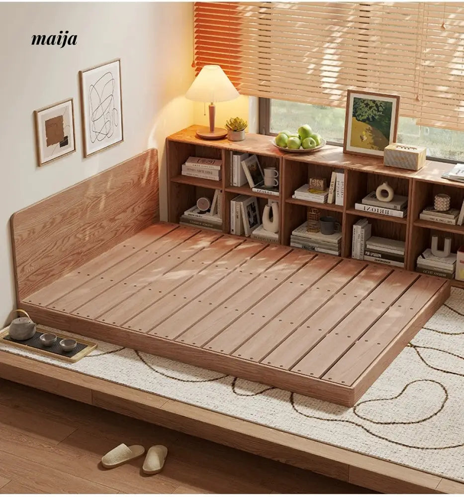 Tatami Solid Wood Platform Bed from AI