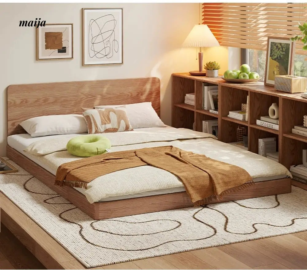 Tatami Solid Wood Platform Bed from AI