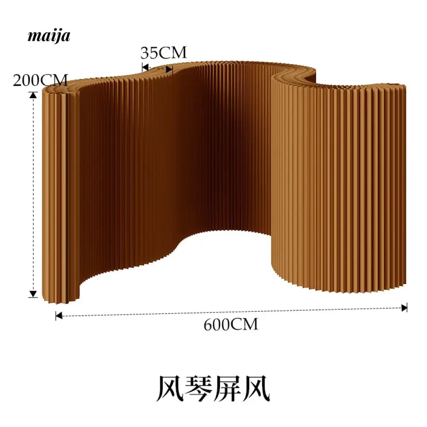 SHIBA Paper Flexible Partition Wall