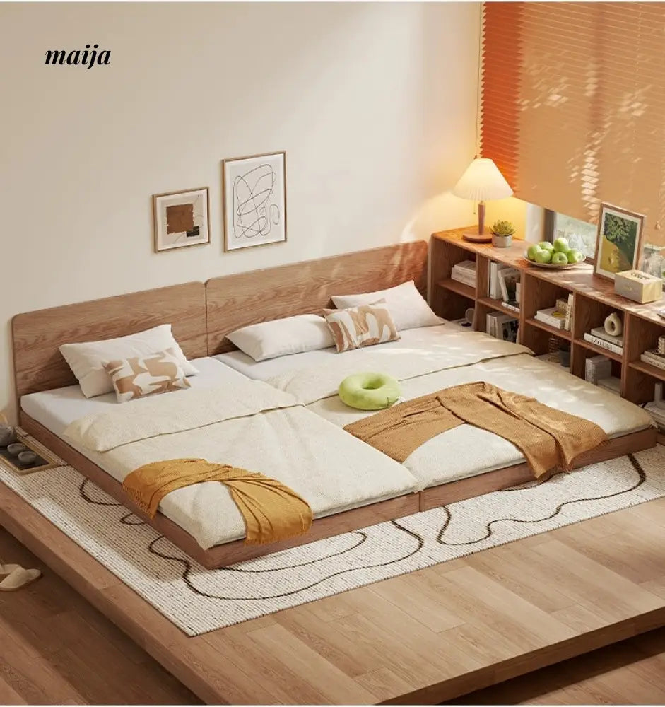 Tatami Solid Wood Platform Bed from AI
