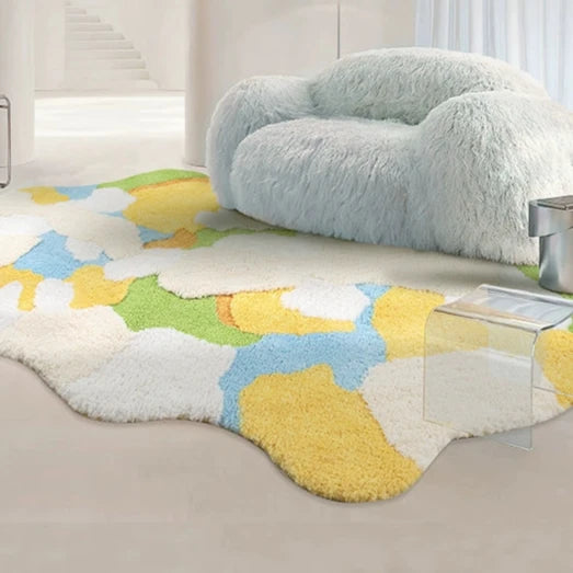 KENZAKI Sakura Snow Washable Rug from KENZAKI