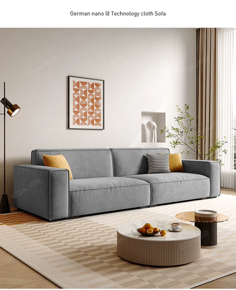 DIPU Aleah Cat-Safe Creamy Style Sofa from DIPU