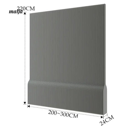 SHIBA Paper Flexible Partition Wall with Ledge from maija