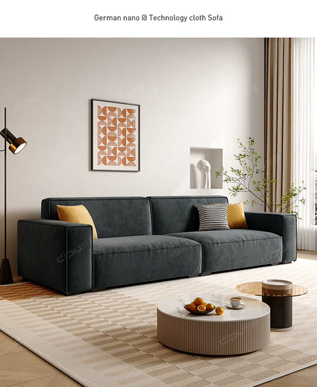 DIPU Aleah Cat-Safe Creamy Style Sofa from DIPU
