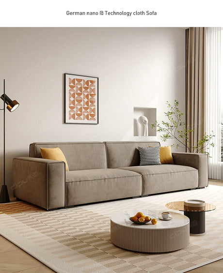 DIPU Aleah Cat-Safe Creamy Style Sofa from DIPU