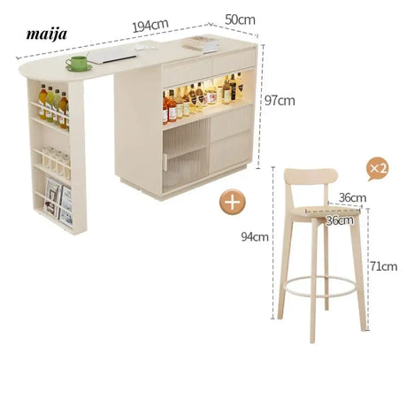 FUYUKI Macon Bar Table from FUYUKI
