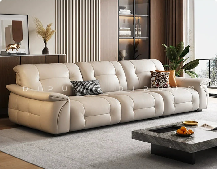 DIPU Nikolaj Cream Cowhide Sofa from DIPU