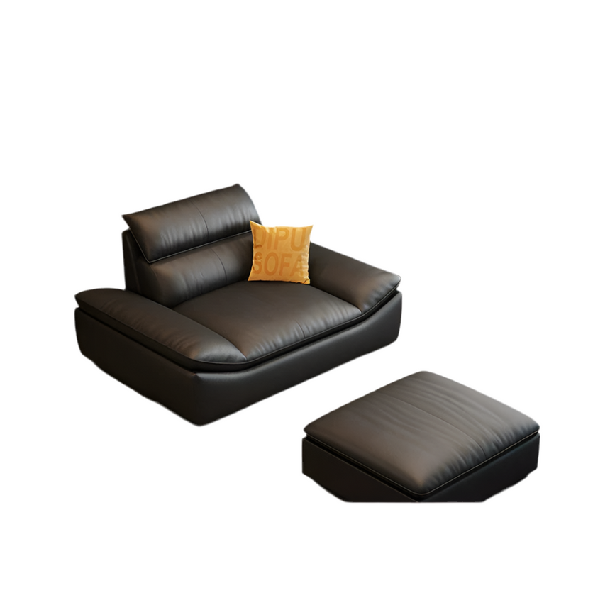 DIPU Roman Modern Leather Sofa from DIPU