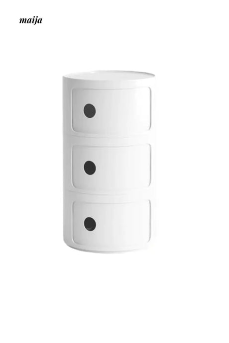 PUMPKIN BOX Round Minimalist Bedside Table from PUMPKIN BOX