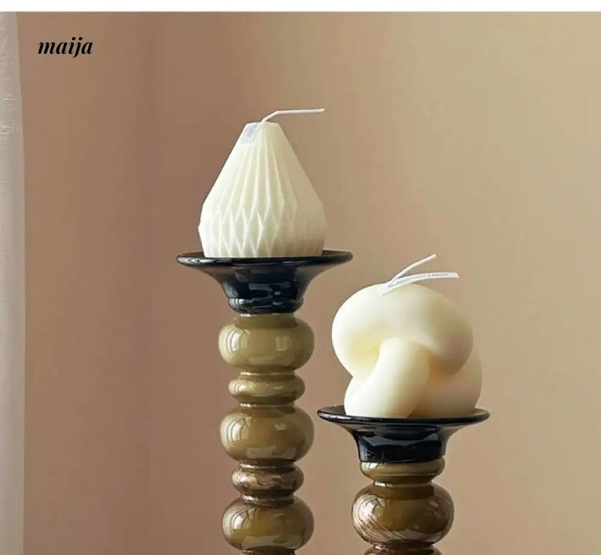 GUIFOU Gold Handmade Candle Holder from GUIFOU