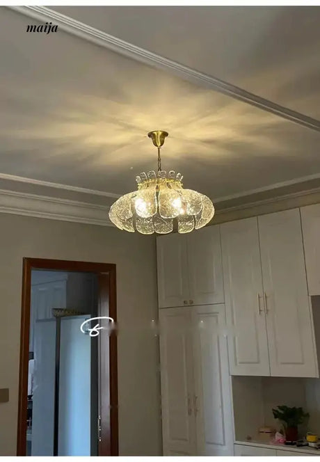 NANCY Retro Glass Chandelier American Style from NANCY